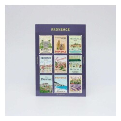 L'après-midi Postage Stamp Sticker - Posta Pulu Sticker Provence 1 9'lu Paket - Lapres Midi