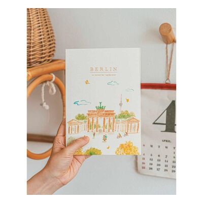 L'après-midi Travel Journal - Seyahat Günlüğü Defter Berlin - 1