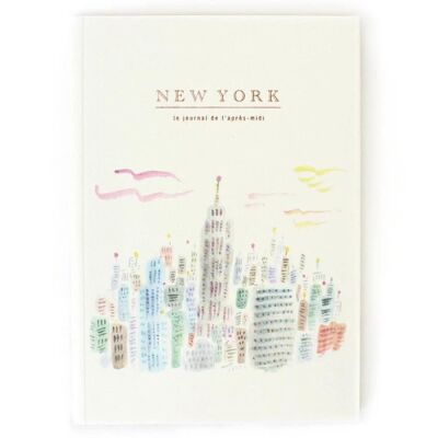 L'après-midi Travel Journal - Seyahat Günlüğü Defter New York City Night - 1