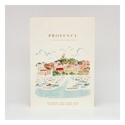 L'après-midi Travel Journal - Seyahat Günlüğü Defter Provence Marseille - Lapres Midi