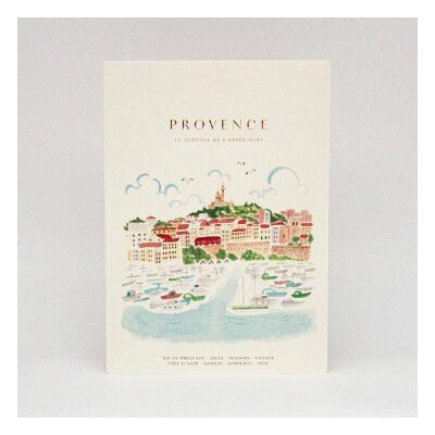 L'après-midi Travel Journal - Seyahat Günlüğü Defter Provence Marseille - 1