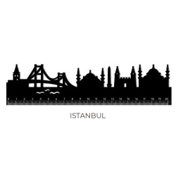 Legami İstanbul Cetvel 20 Cm - Legami