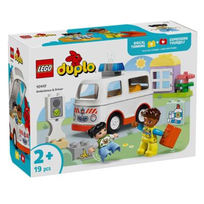 Lego Duplo Ambulans ve Sürücü Rol Yapma 10447 - 1