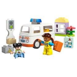 Lego Duplo Ambulans ve Sürücü Rol Yapma 10447 - 2
