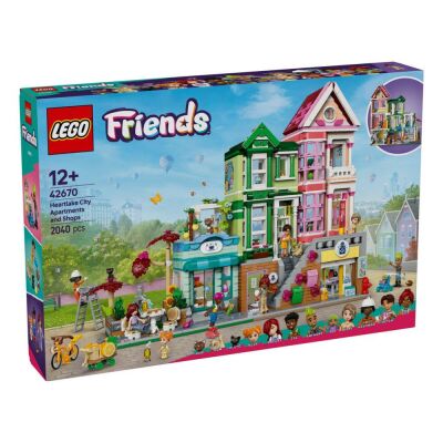 Lego Friends Heartlake City Daireler ve Mağazalar 42670 - 1