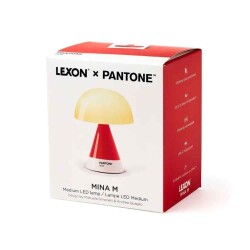 Lexon x Pantone Mina M Led Lamba Kırmızı - Lexon