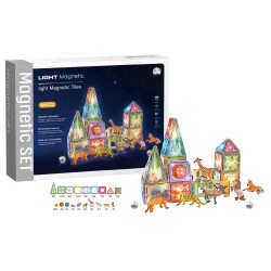 Magnetic Tiles Star Diamond Light Version 89 Parça / CH1230 - Magnetic Tiles