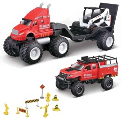 Maisto Mini Work Machines Bobcat İnşaat Seti - Maisto