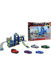 Majorette Creatix Polis Oyun Seti 5 Araba - Simba