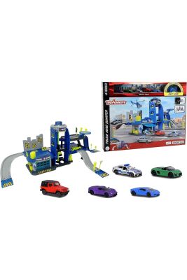 Majorette Creatix Polis Oyun Seti 5 Araba - 1