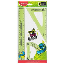 Maped Plastik Flexy Silikon Cetvel Seti 30 Cm - Maped