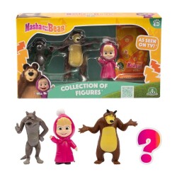 Maşa ve Koca Ayı 4Lü Figür Seti - Giochi Preziosi