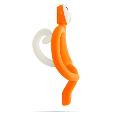 Matchstick Monkey Diş Kaşıma Oyuncağı Turuncu Maymun - 3