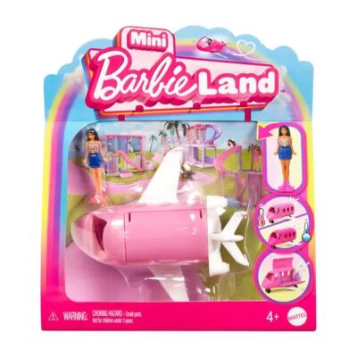 Mattel Mini Barbieland Uçak - 1