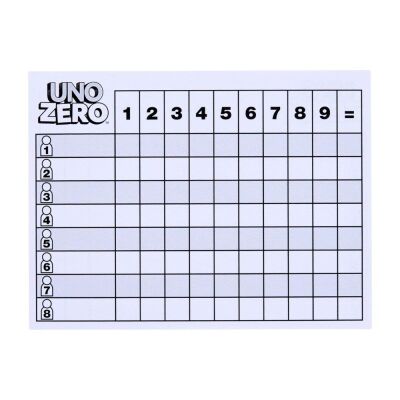 Mattel Uno Zero Emea JHH48 - 4