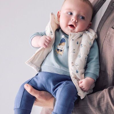 Mayoral Erkek Bebek 3'lü Yelek Takım AW2602683 - 2
