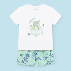 Mayoral Erkek Bebek Mayo T-shirt Set SS2401648 - 1