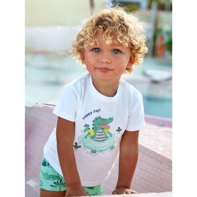 Mayoral Erkek Bebek Mayo T-shirt Set SS2401648 - 2