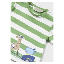 Mayoral Erkek Bebek Şort Takım SS2401209 - 4