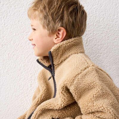 Mayoral Erkek Çocuk Peluş Fermuarlı Mont AW2604475 - 3