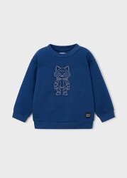 Mayoral Erkek Çocuk Sweatshirt Robot Desen AW2604459 - Mayoral