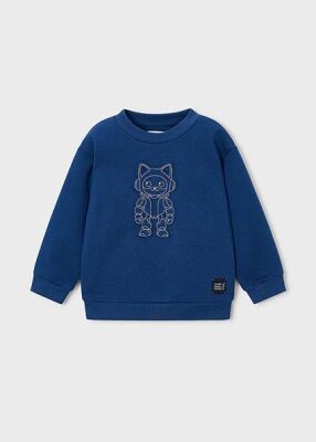 Mayoral Erkek Çocuk Sweatshirt Robot Desen AW2604459 - 1