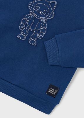 Mayoral Erkek Çocuk Sweatshirt Robot Desen AW2604459 - 3