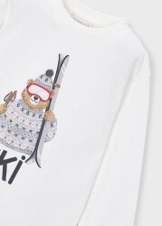 Mayoral Erkek Çocuk Uzun Kollu T-shirt AW2604024 - 3