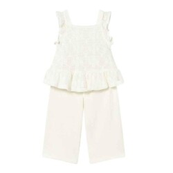 Mayoral Kız Bebek 2'li Dantel Pantolon Set SS2601515 - 2
