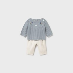 Mayoral Kız Bebek 2'li Triko Takım AW2602526 - Mayoral