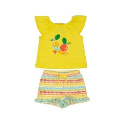 Mayoral Kız Bebek Şort Takım SS2501233 - 1