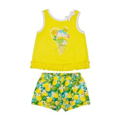 Mayoral Kız Bebek T-Shirt Şort Takım 1277 - 1