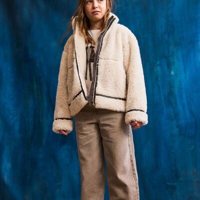 Mayoral Kız Çocuk Peluş Mont AW2607441 - 3