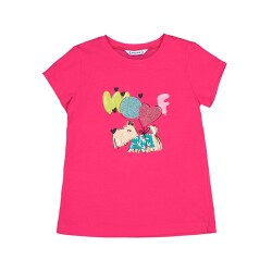 Mayoral Kız Çocuk T-shirt SS2403090 - 1