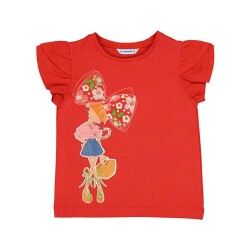 Mayoral Kız Çocuk T-shirt SS2403091 - 2