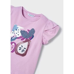 Mayoral Kız Çocuk T-shirt SS2403091 - 4