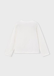Mayoral Kız Çocuk Uzun Kollu T-shirt AW2604033 - 2