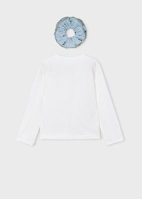 Mayoral Kız Çocuk Uzun Kollu T-shirt Toka Set AW2604028 - 2