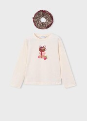 Mayoral Kız Çocuk Uzun Kollu T-shirt Toka Set AW2604028 - 4