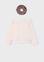 Mayoral Kız Çocuk Uzun Kollu T-shirt Toka Set AW2604028 - 5