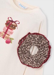 Mayoral Kız Çocuk Uzun Kollu T-shirt Toka Set AW2604028 - 6
