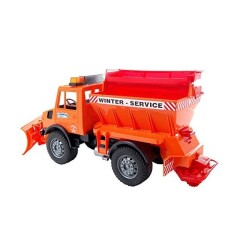Mercedes Benz Unimog Kar Temizleyici ve Tuzlayıcı - Bruder