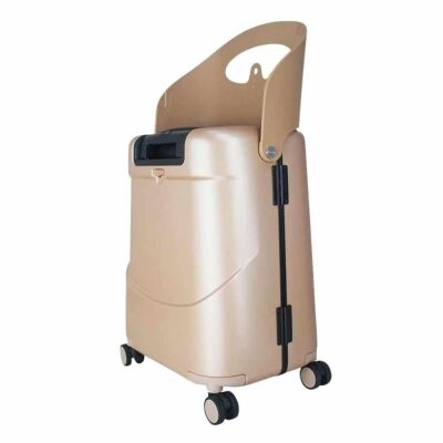 MiaMily Carry On Kabin Boy Valiz Champagne Gold - 1