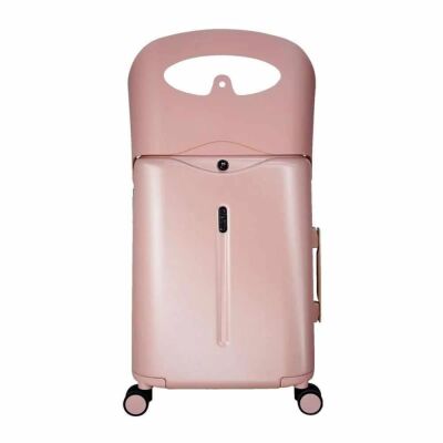 MiaMily Carry On Kabin Boy Valiz Dusty Pink - 4