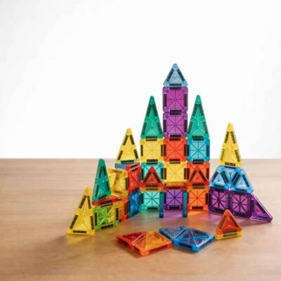 Mini Magnetic Blok Oyun Seti Puzzle Tin Box 45 Parça CH1476 - 2