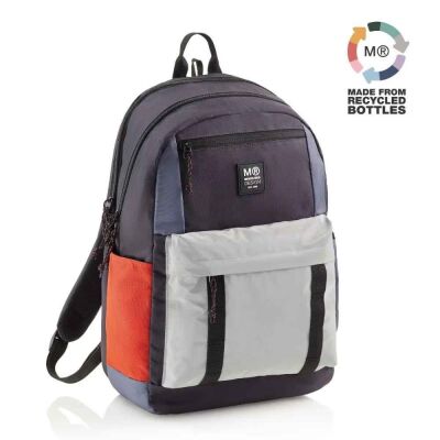 Miquelrius Sırt Çantası Amsterdam Rider Gri Recycled - 1