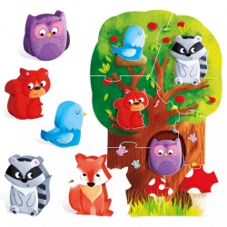 Montessori First Puzzle The Forest (2-4 Yaş) - Headu