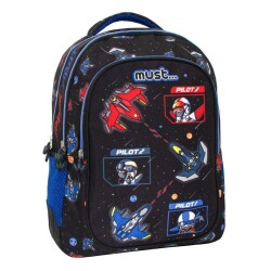 Must Çocuk Sırt Çantası 32 x 18 x 43 Cm Space Battle - Must