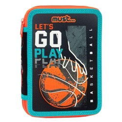Must İki Gözlü İçi Dolu Kalem Kutusu Lets Go Play - 1