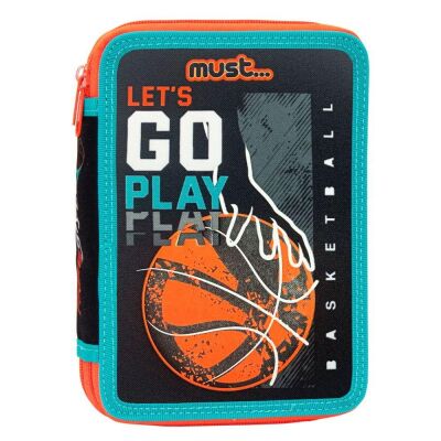 Must İki Gözlü İçi Dolu Kalem Kutusu Lets Go Play - 1
